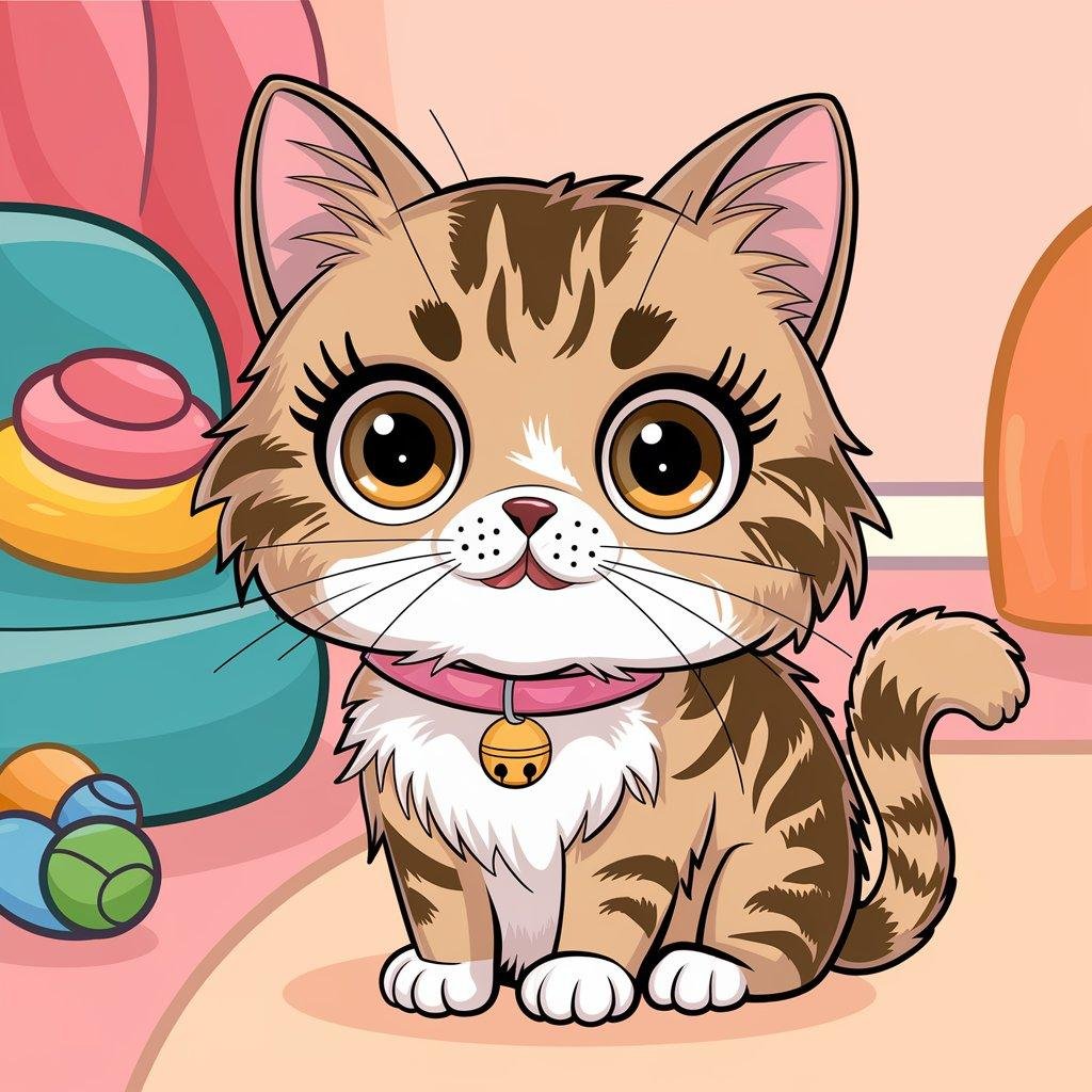 Kawaii Cute Cat PFP