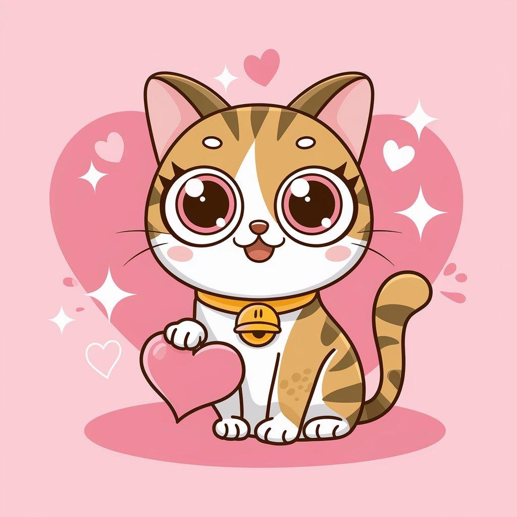 Kawaii Cute Cat PFP