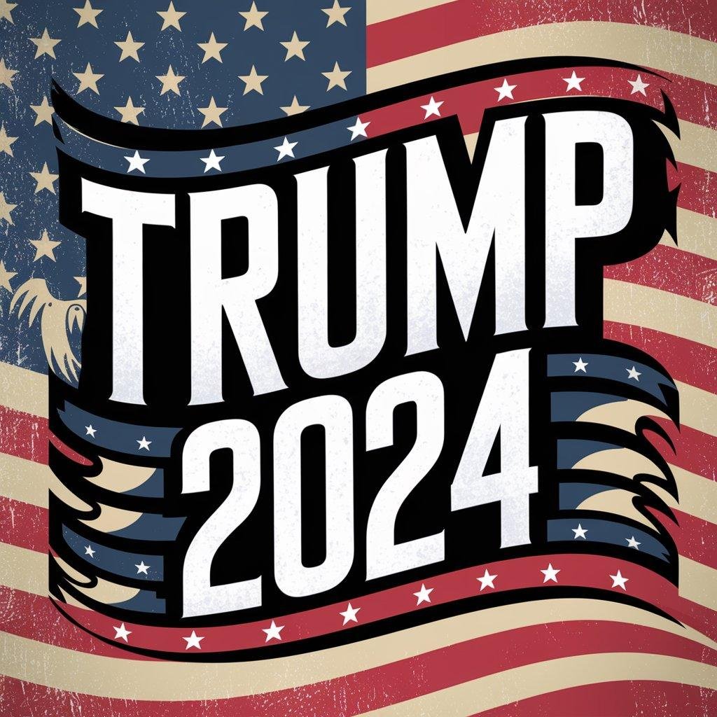 Trump 2024 Flag Wallpaper 