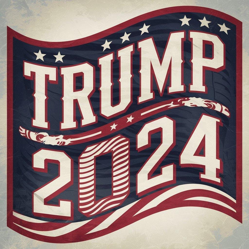 Trump 2024 Flag Wallpaper