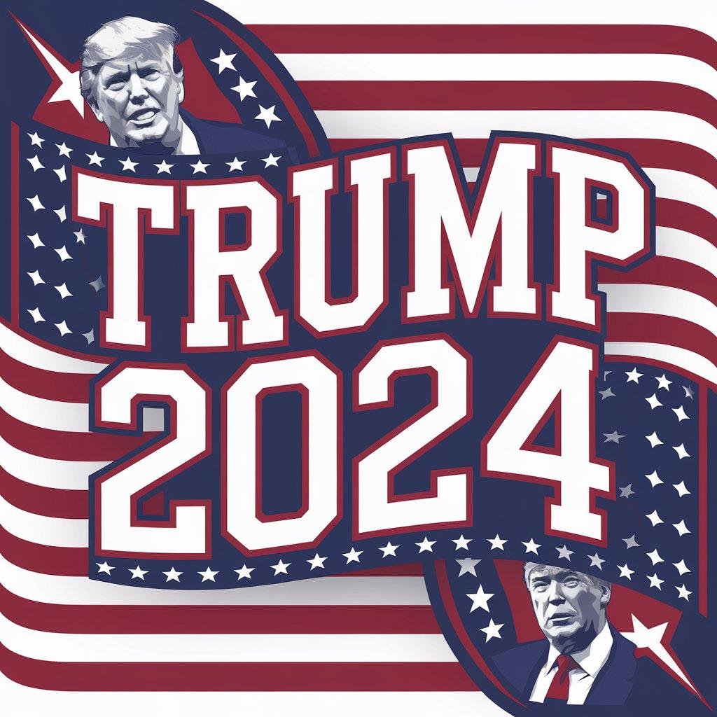 Trump 2024 Flag Wallpaper 