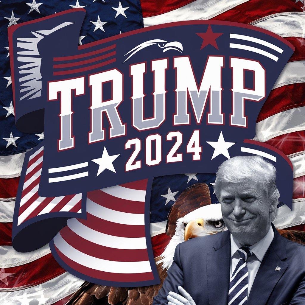 Trump 2024 Flag Wallpaper